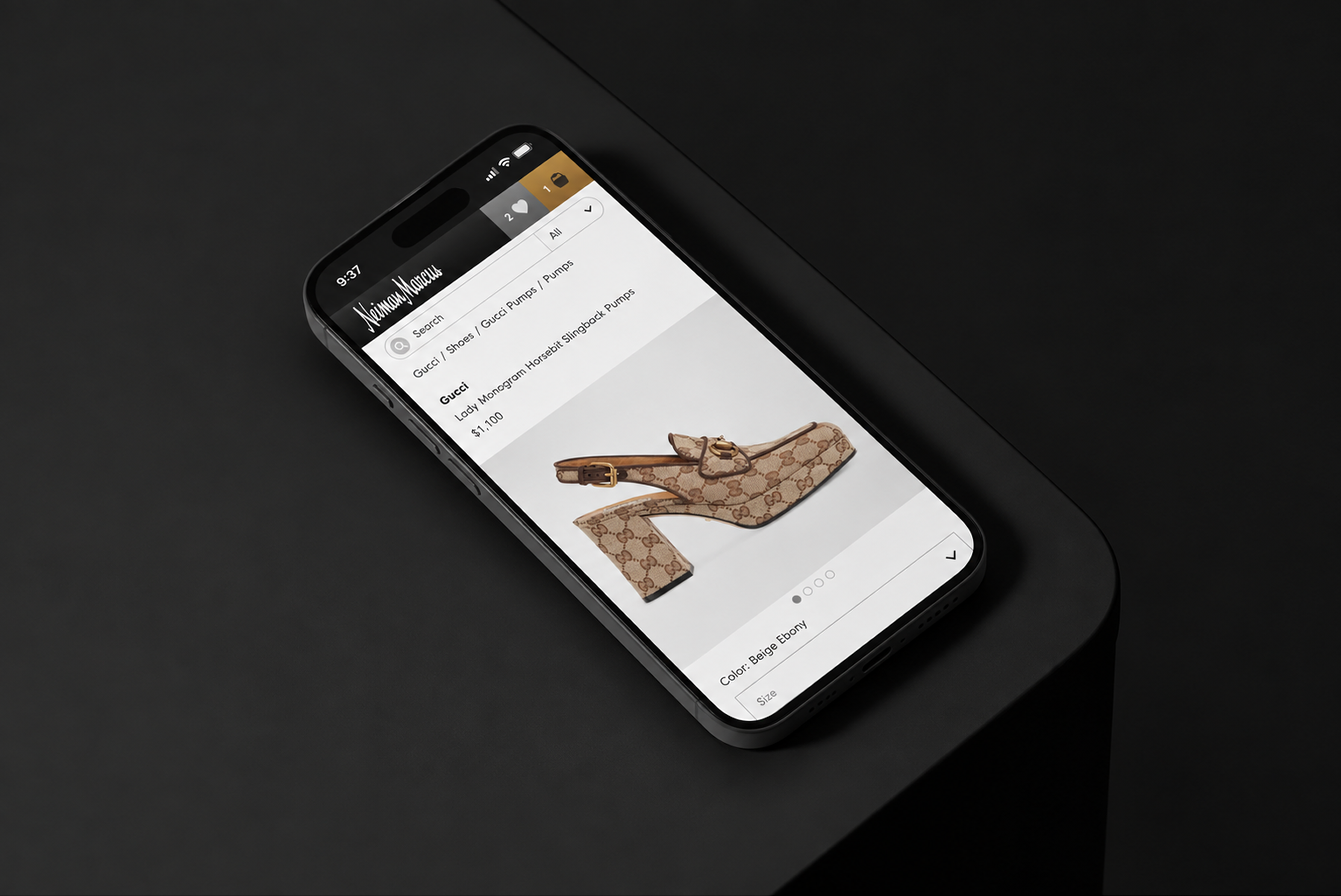 The product page — the surface every discovery moment feeds into.